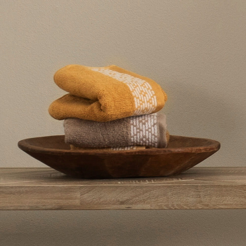 Set 2 Toalla Visita Rui Beige