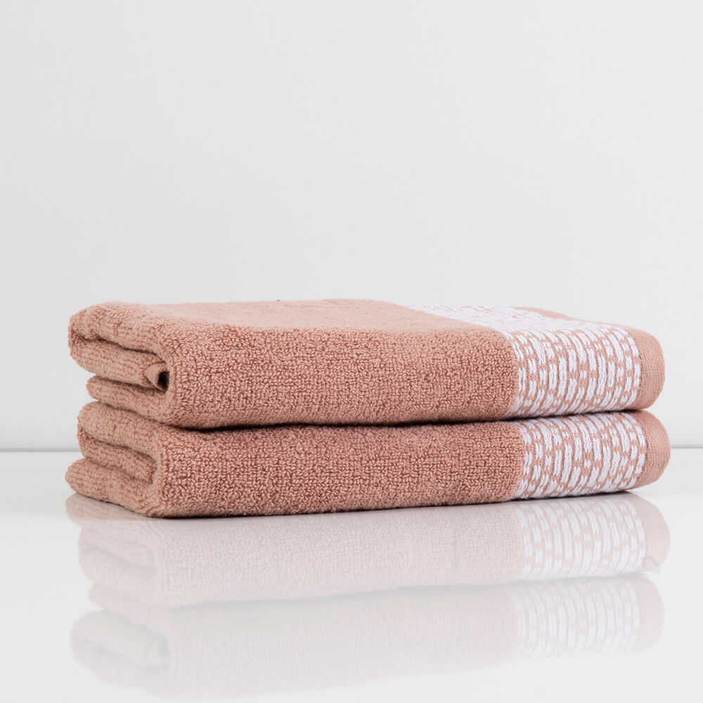 Set 2 Toallas Mano Rui Nude