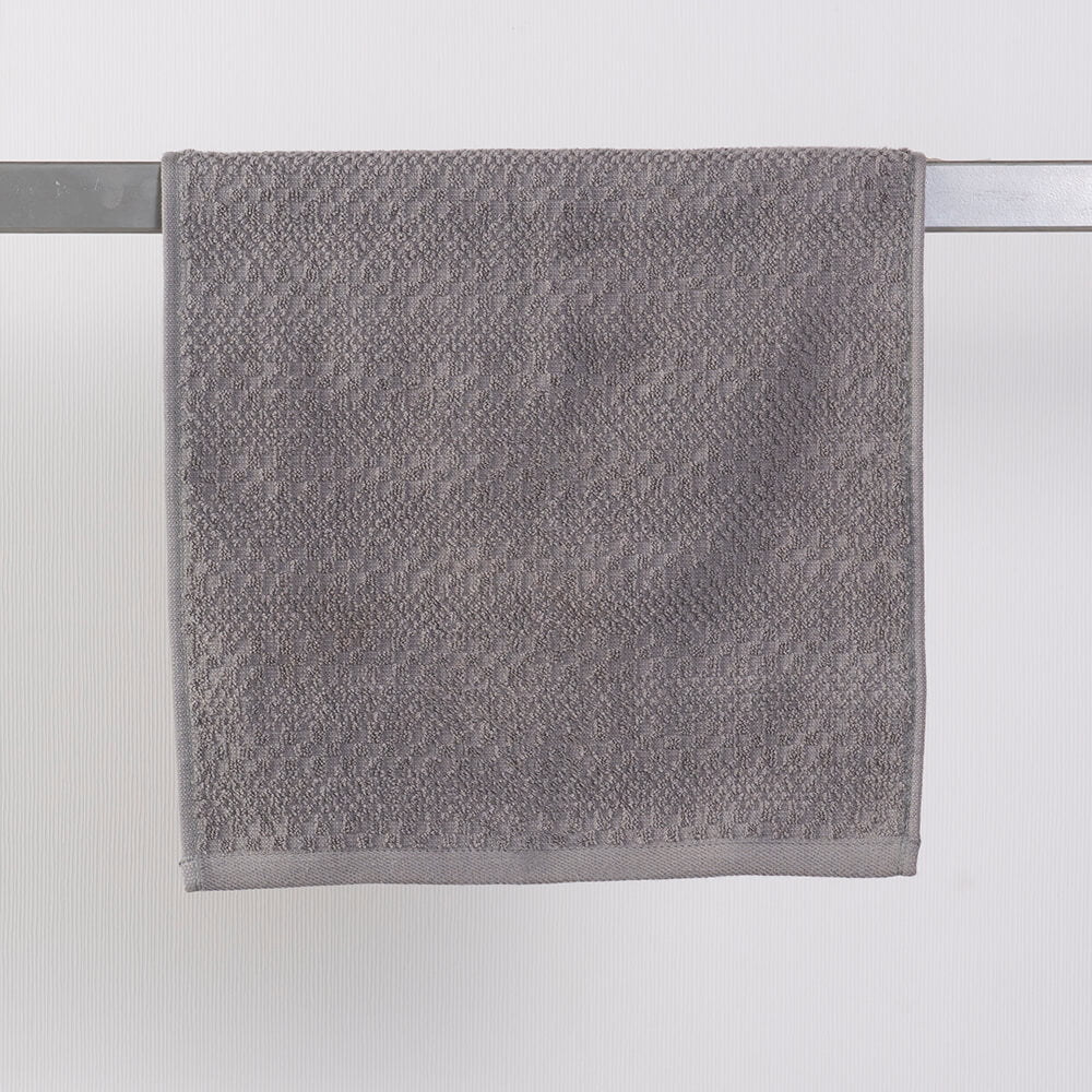 Set 4 Toallas Cara Gris