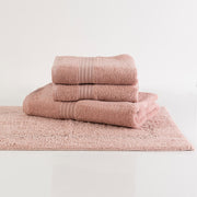 Set Toallas 4 Piezas Rosada