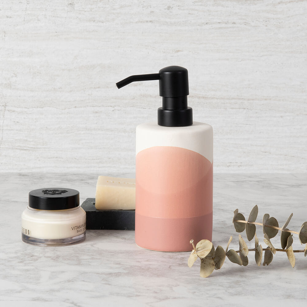 Dispensador Cerámica Desierto Rosado