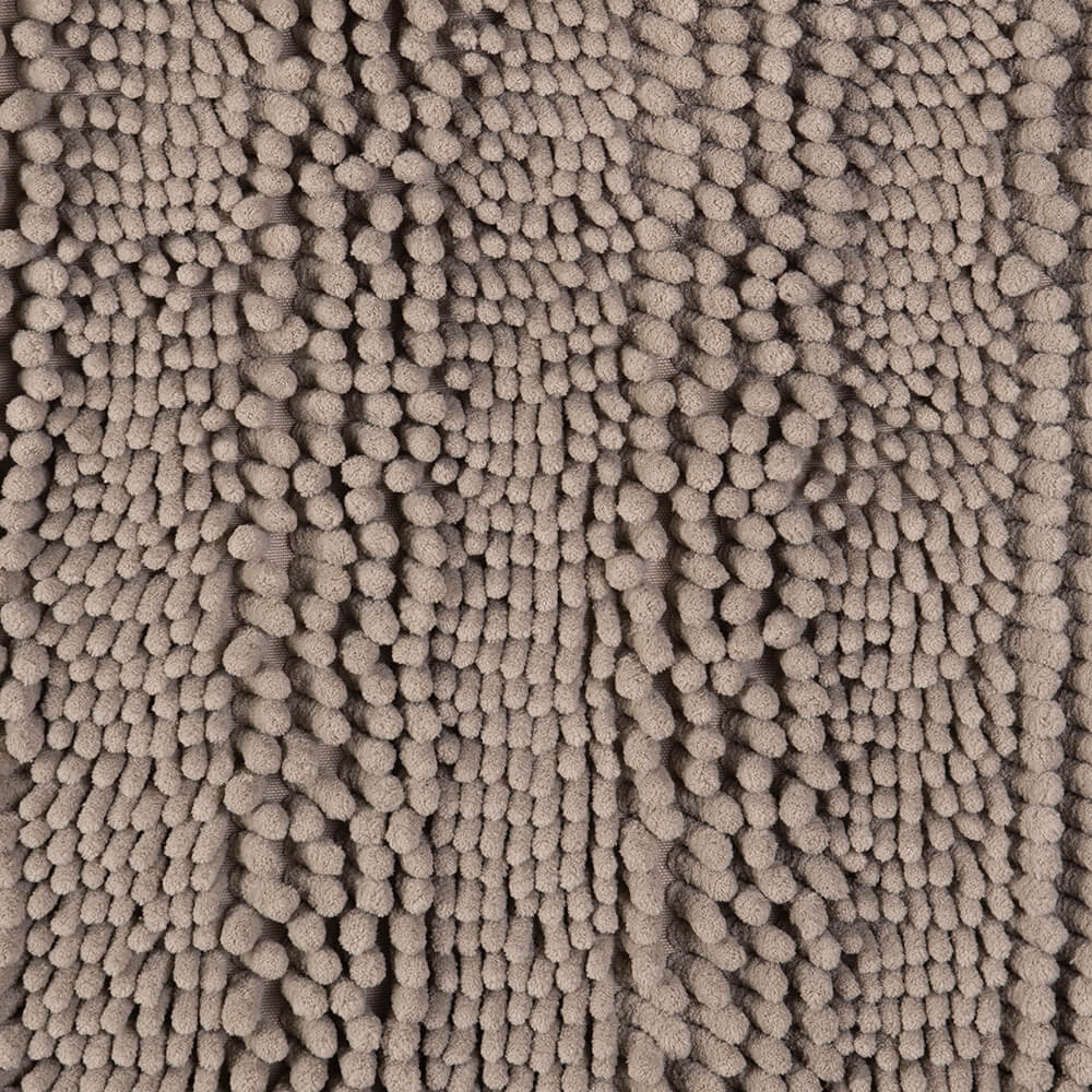 Piso Baño Chenilla Liso Beige