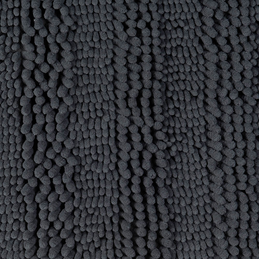 Piso Baño Chenilla Liso Marengo