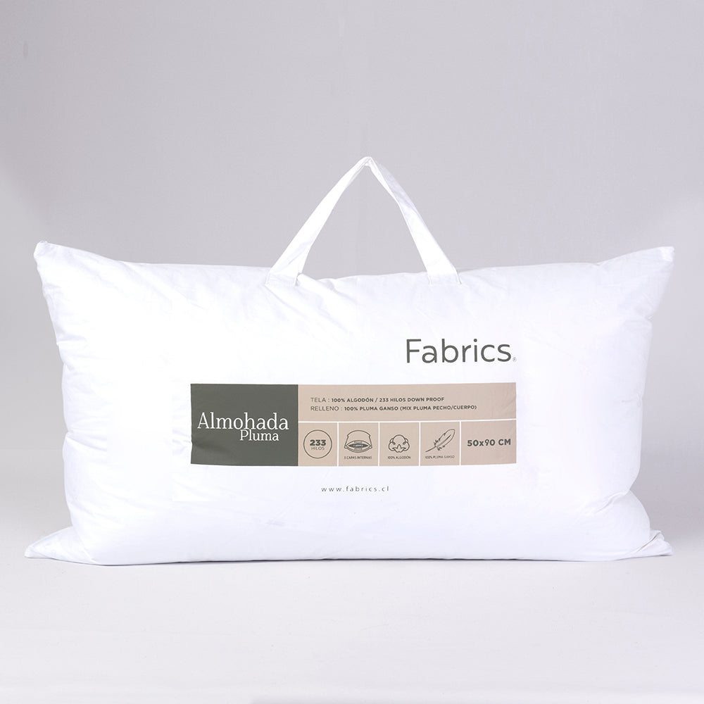 Almohada Pluma 50x90cm