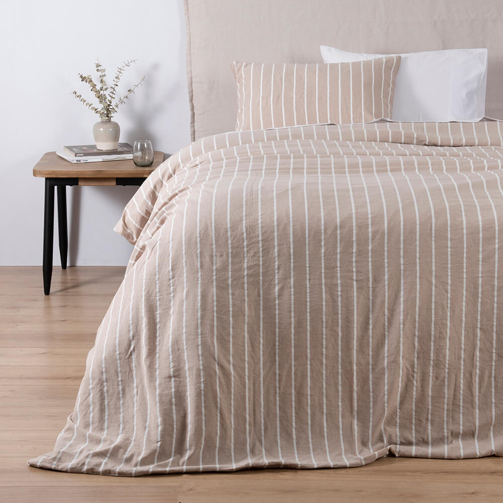 Funda de Plumón Ren 1.5 Plazas Beige