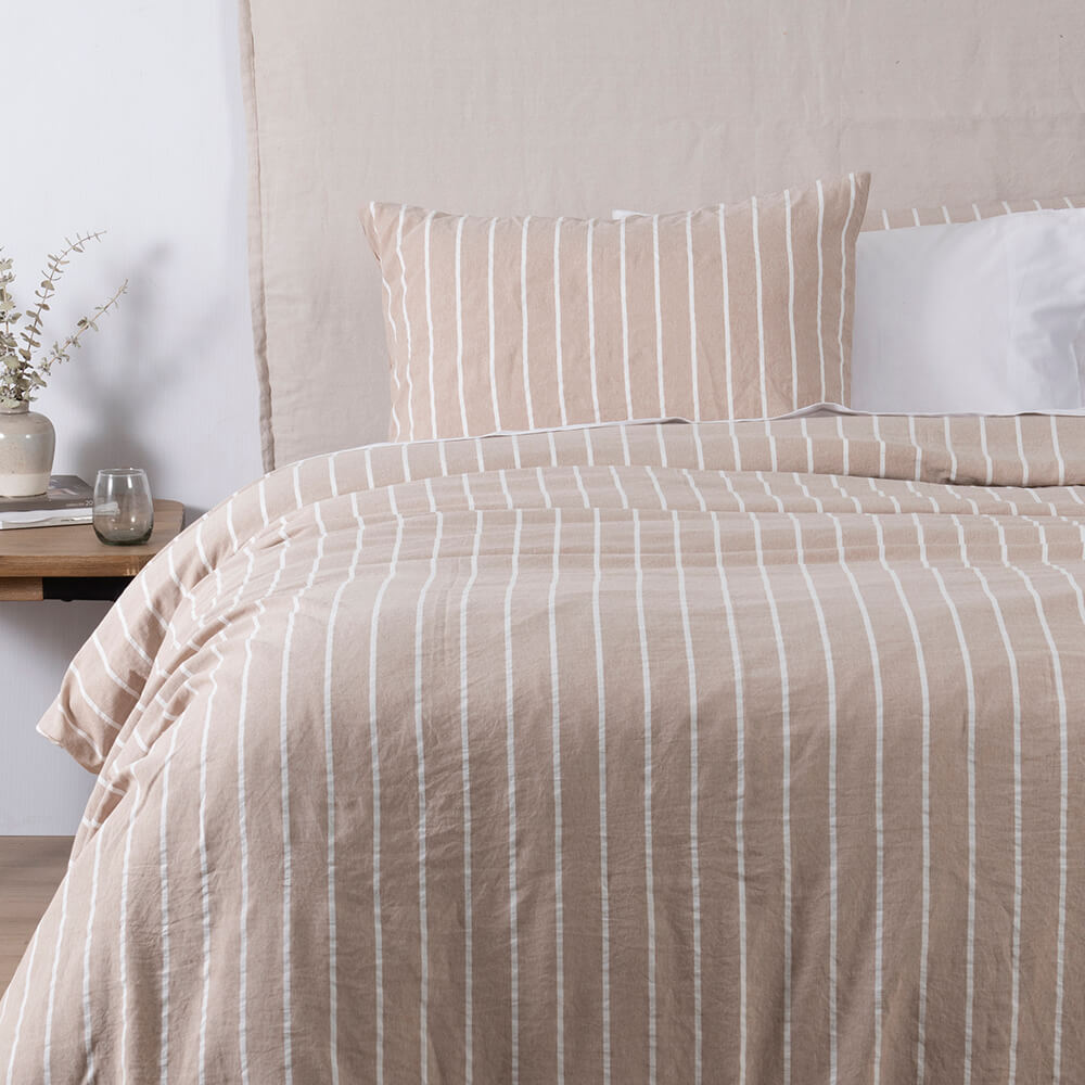 Funda de Plumón Ren 1.5 Plazas Beige