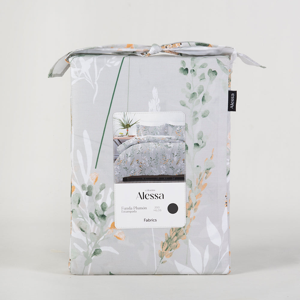 Funda Plumón Sicilia 2 Plazas Beige