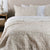 Cubrecama Quilt Jacquard Habitat 2 Plazas Beige