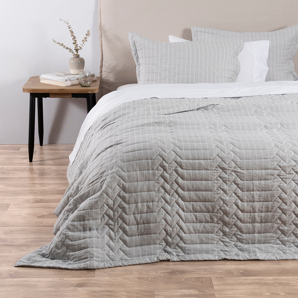 Cubrecama Quilt Melange Maurice 2 Plazas Marengo