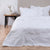 Cubrecama Quilt Bordado Amanda 2 Plazas Blanco