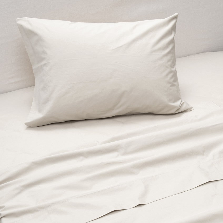 Sábana 300 Hilos Percale 1.5 Plazas Hueso