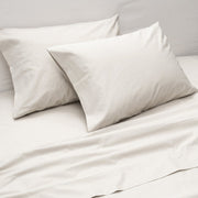 Sábana 300 Hilos Percale King Hueso