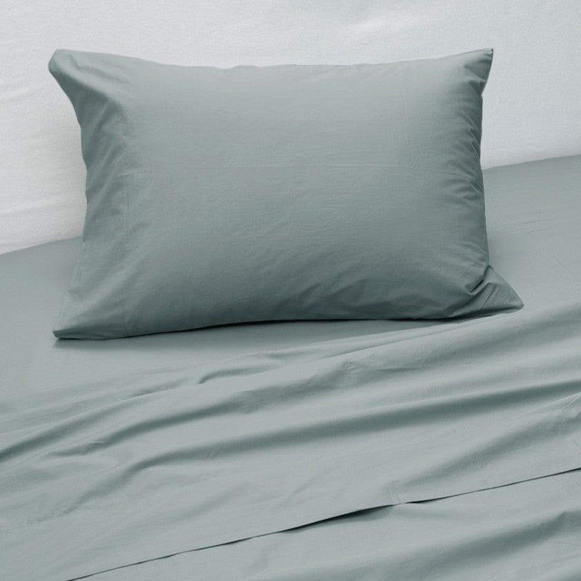 Sábana 300 Hilos Percale 1.5 Plazas Celeste