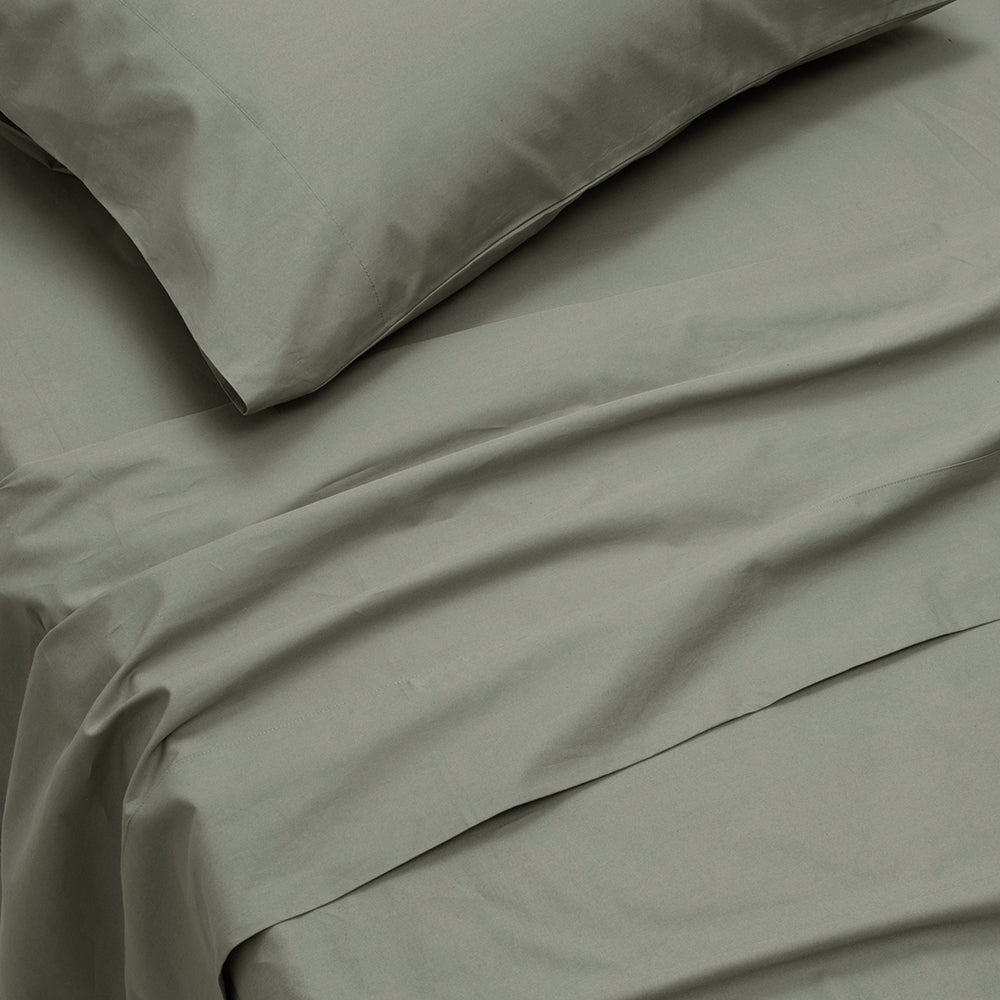 Sábana 400 Hilos Percale 1.5 Plazas Verde