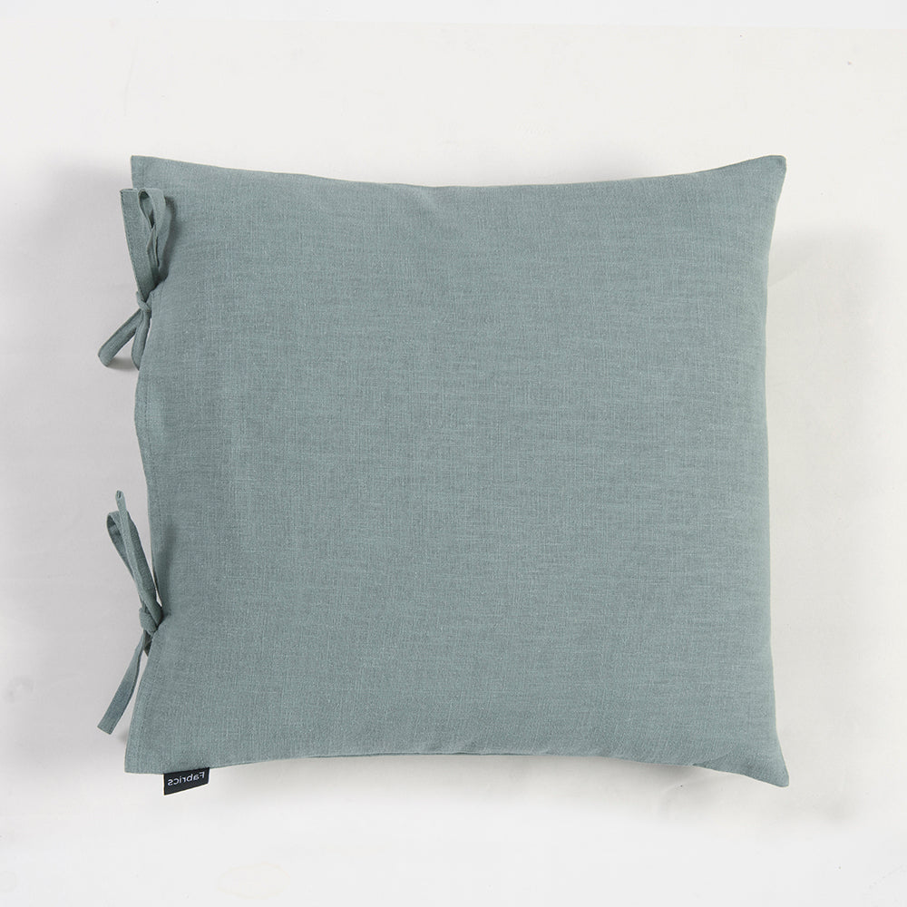 Cojín Lino Melina Turquesa