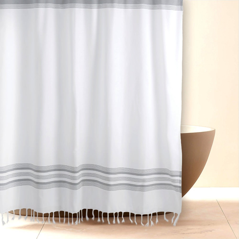 Cortina Baño Líneas Marengo