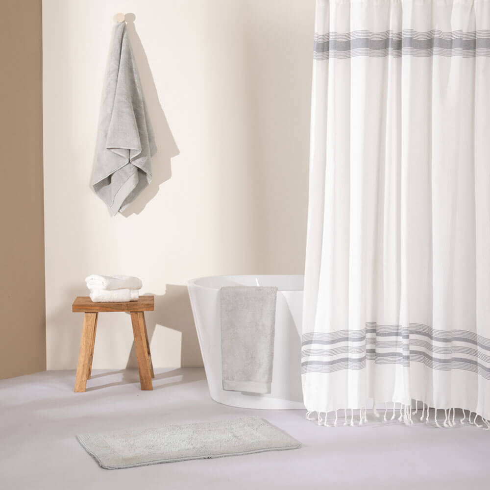 Cortina Baño Líneas Marengo