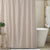 Cortina Baño Tufted Cross Cruda