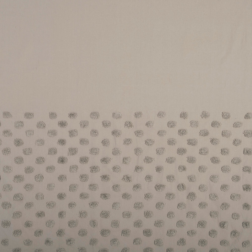 Cortina Baño Tufted Point Verde