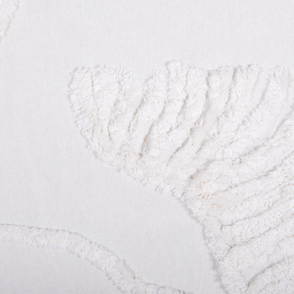 Cortina Baño Tufted Romantic Crudo