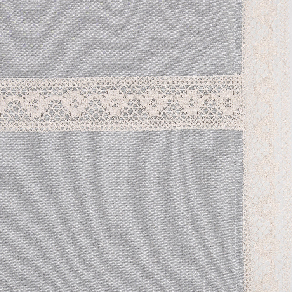 Cortina Baño Broderie Perla