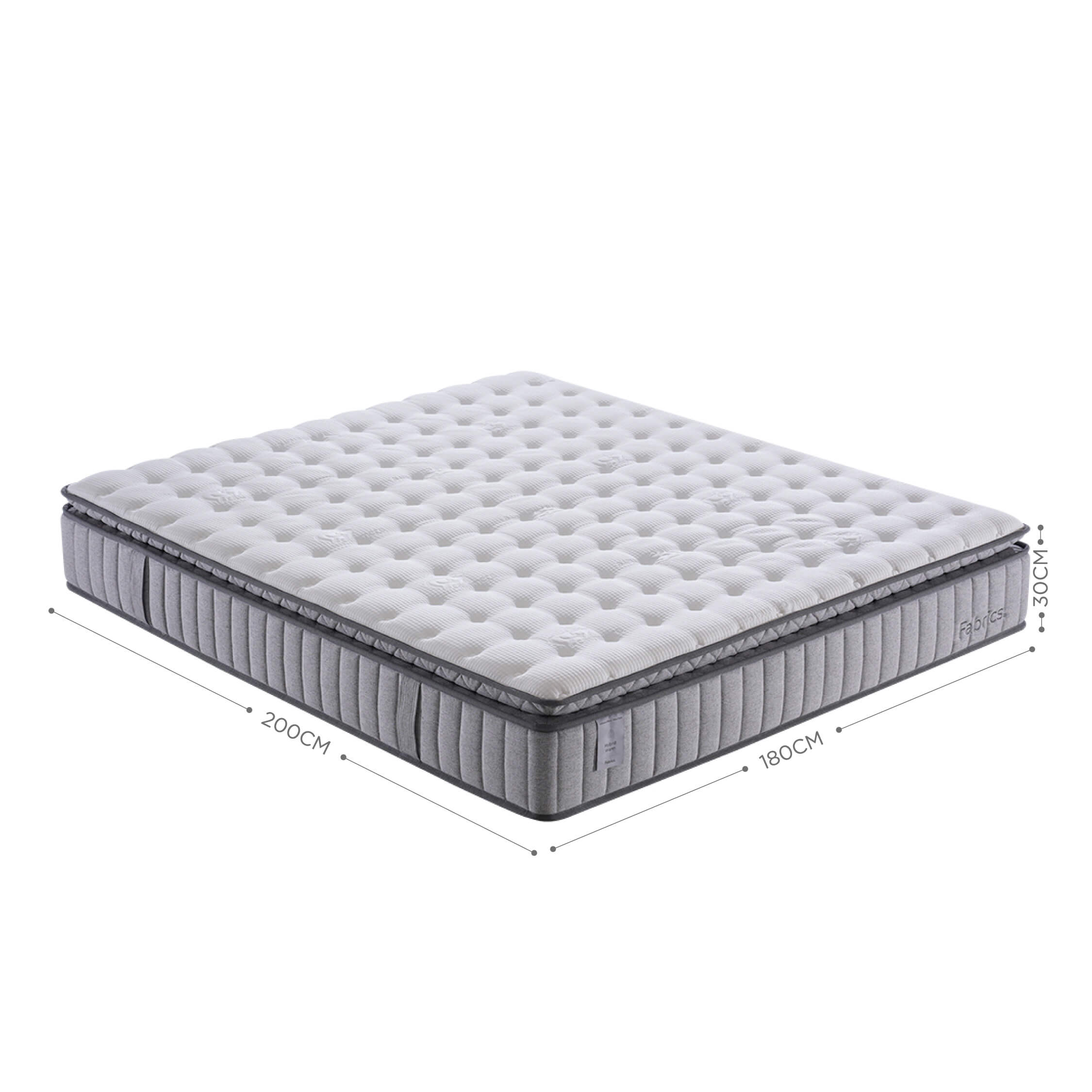 Colchón Hybrid Warm King 180x200cm