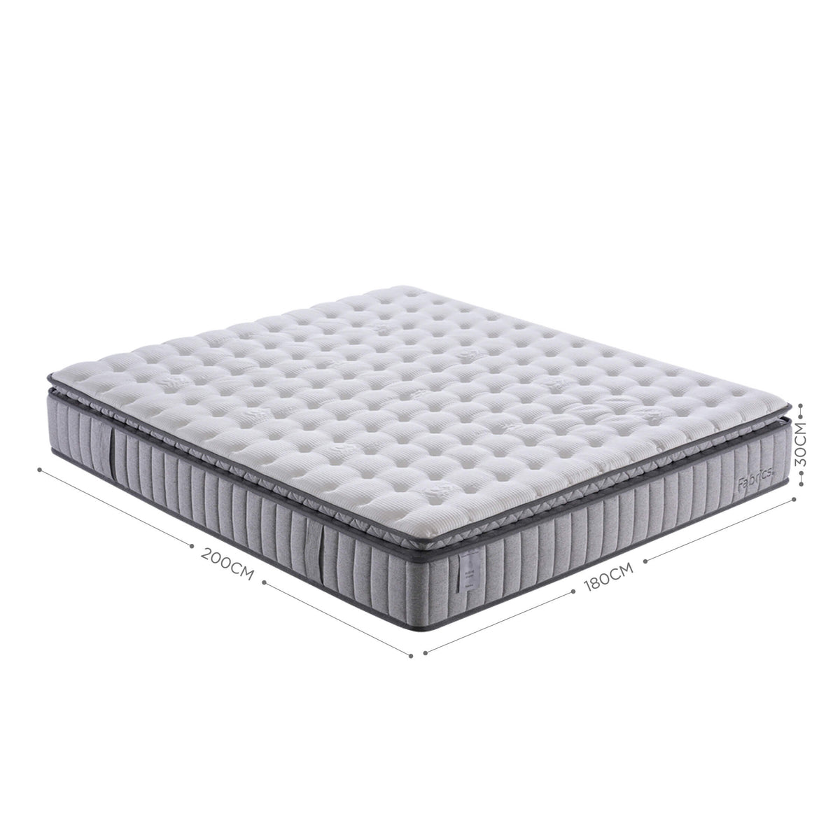 Colchón Hybrid Warm King 180x200cm