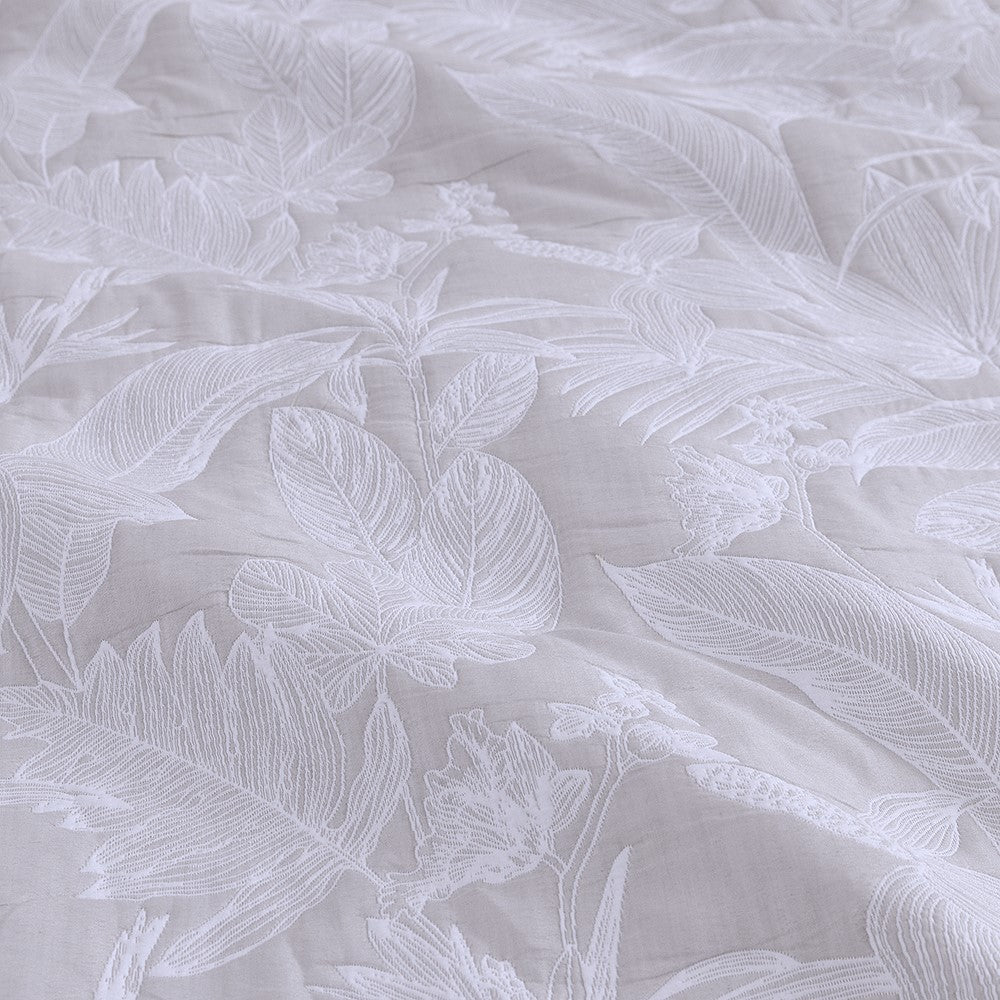 Cubrecama Jacquard Sherpa Lille King Perla