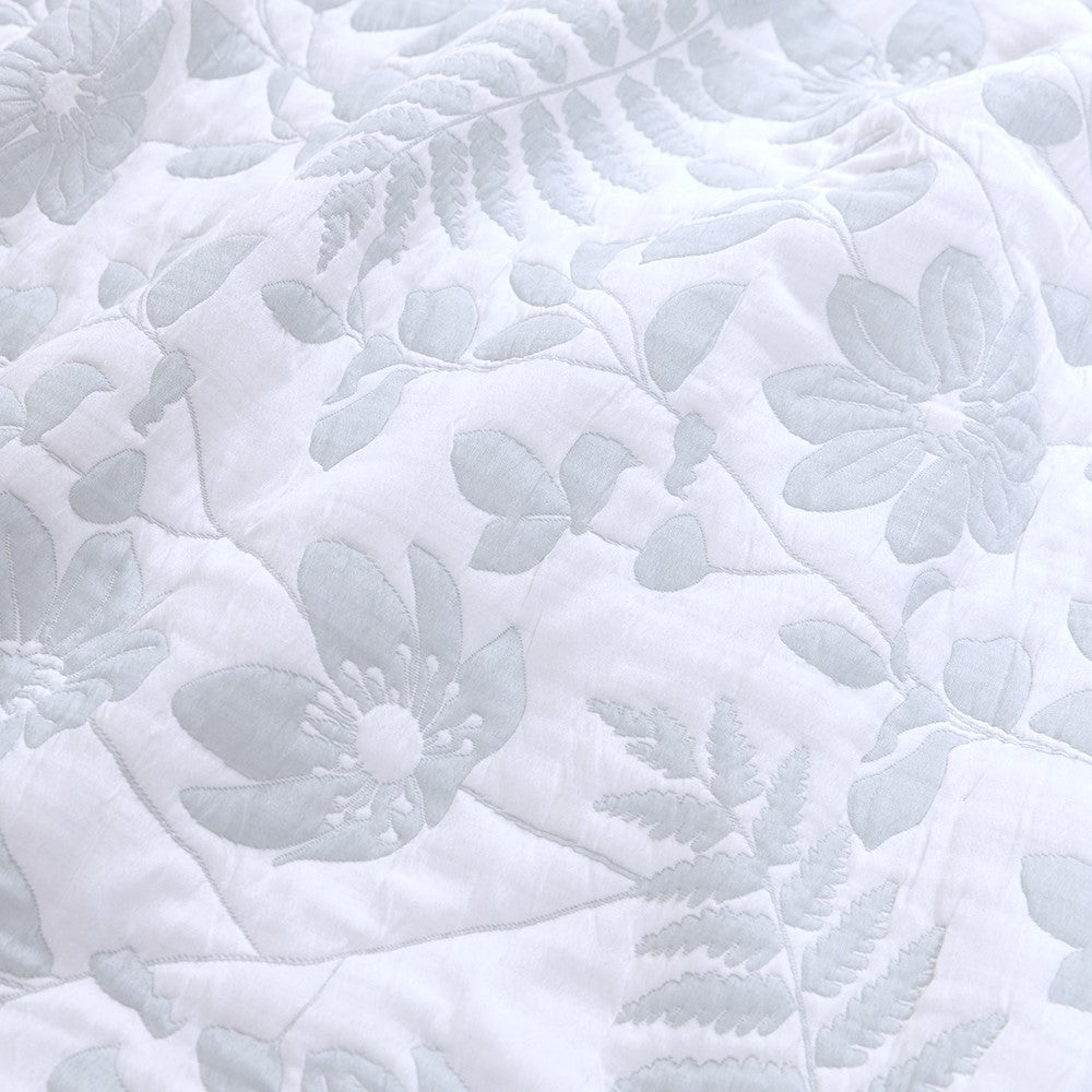 Cubrecama Jacquard Sherpa Bruma King Agua