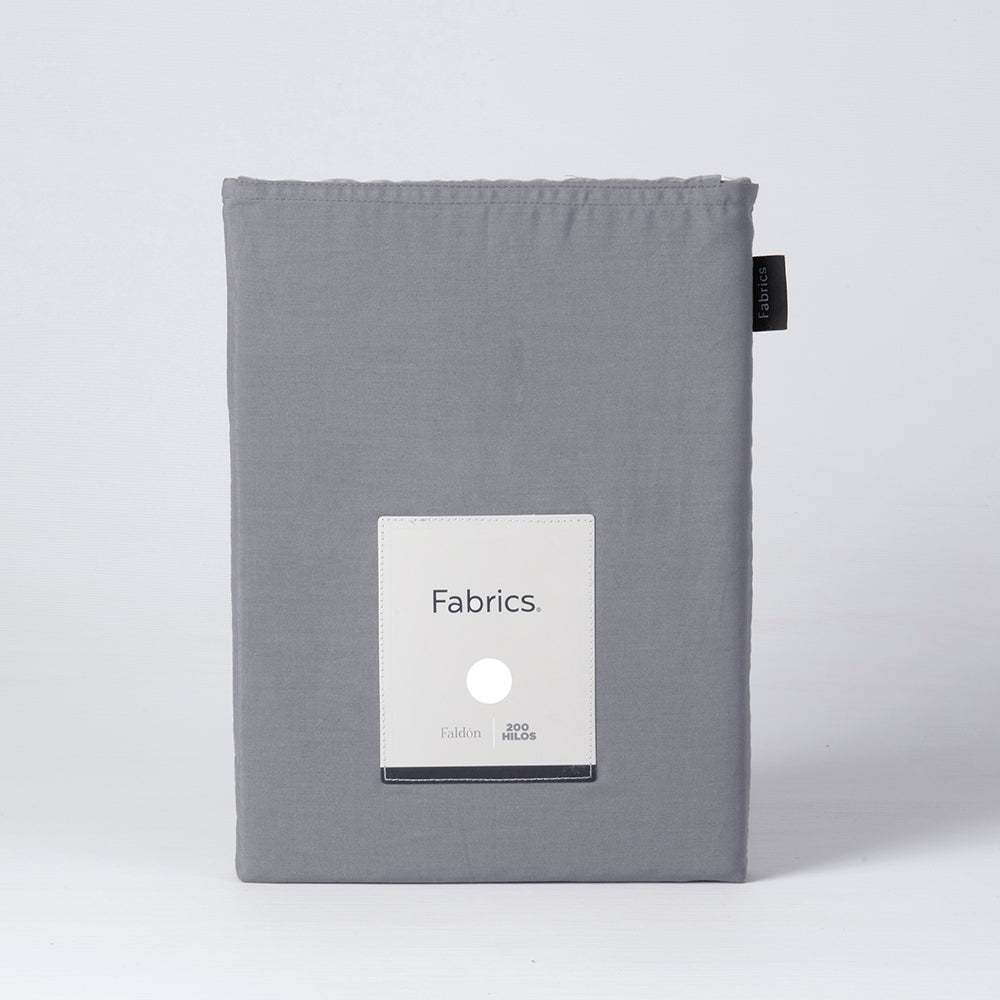 Faldón 200 Hilos Liso 1.5 Plazas Marengo