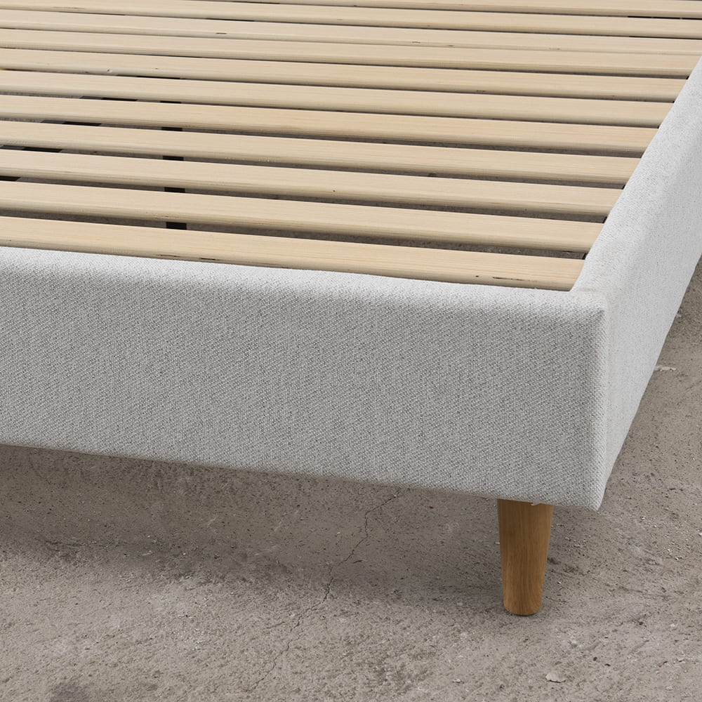 Cama Zen 2 Plazas Crudo Melange