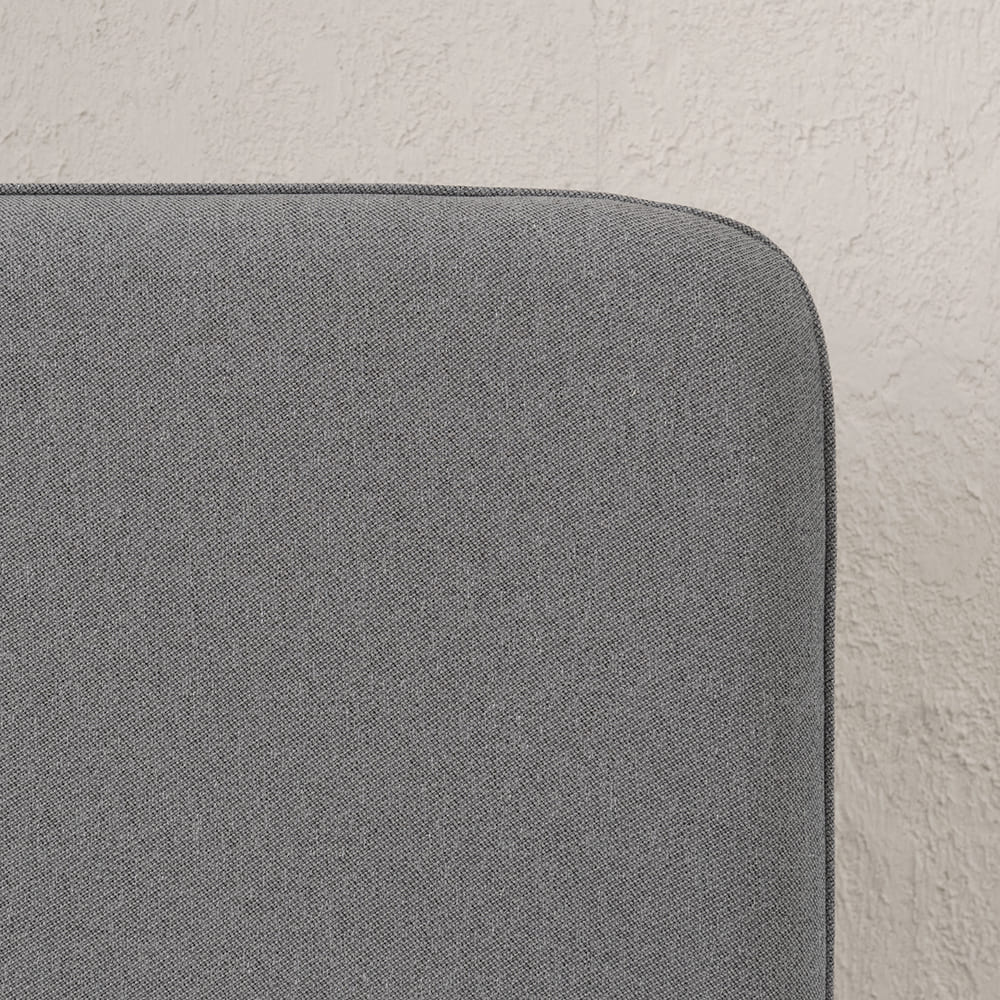 Cama Zen 2 Plazas Gris