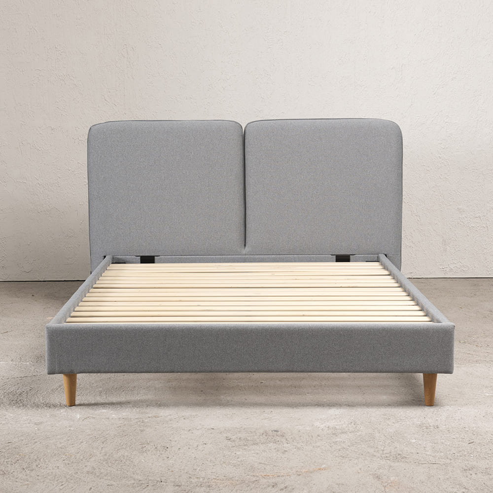 Cama Zen King Gris