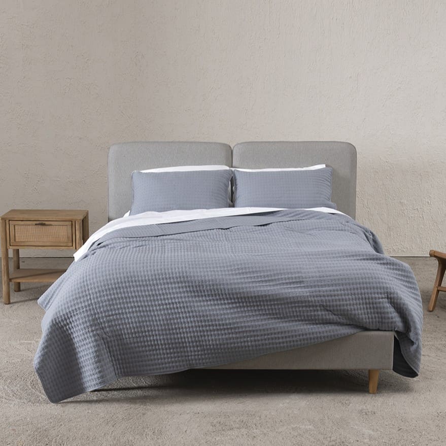 Cama Zen King Gris