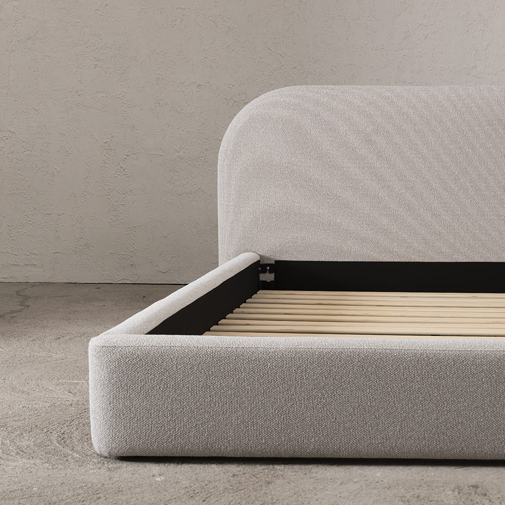 Cama Aura King Beige