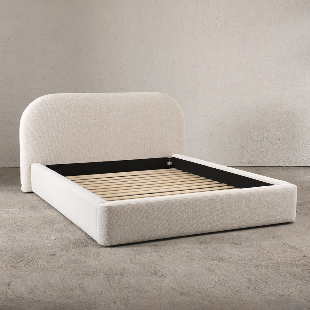 Cama Aura King Crudo