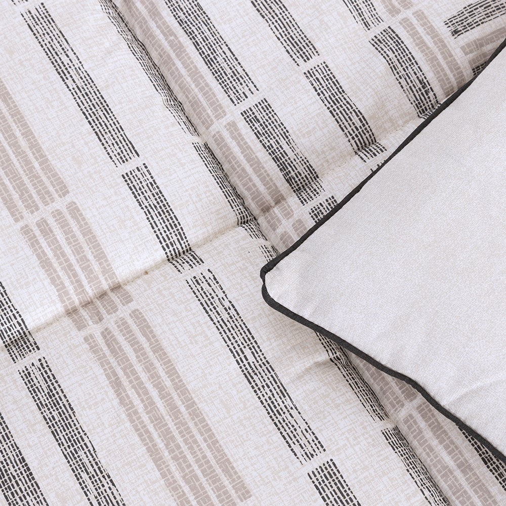 Plumón Estampado Samaná Super King Beige