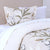 Plumón Estampado Sherpa Parrots 1.5 Plazas Beige