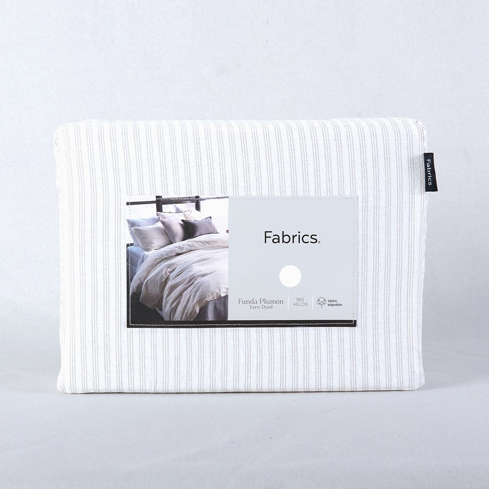 Funda Plumón Derby 1.5 Plazas Blanca