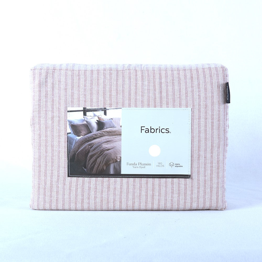 Funda Plumón Derby 1.5 Plazas Tostado