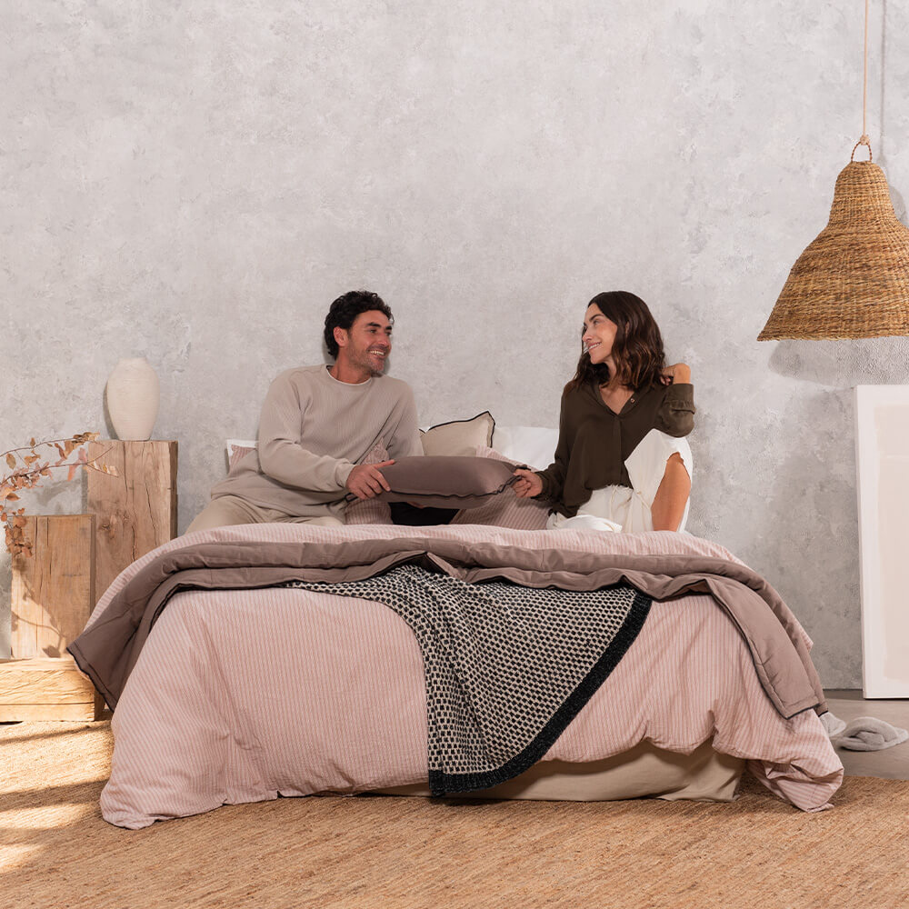 Funda Plumón Derby Super King Tostado