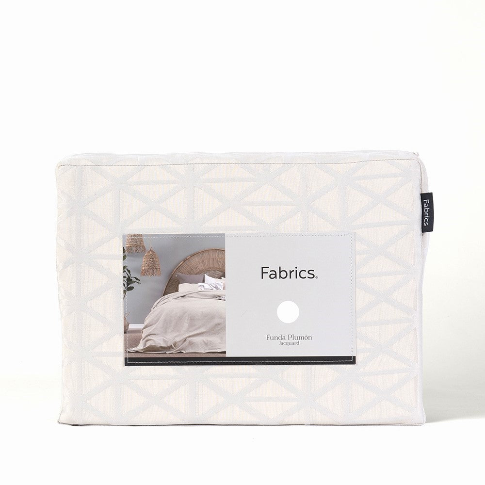 Funda Plumón Liverpool 2 Plazas Hueso