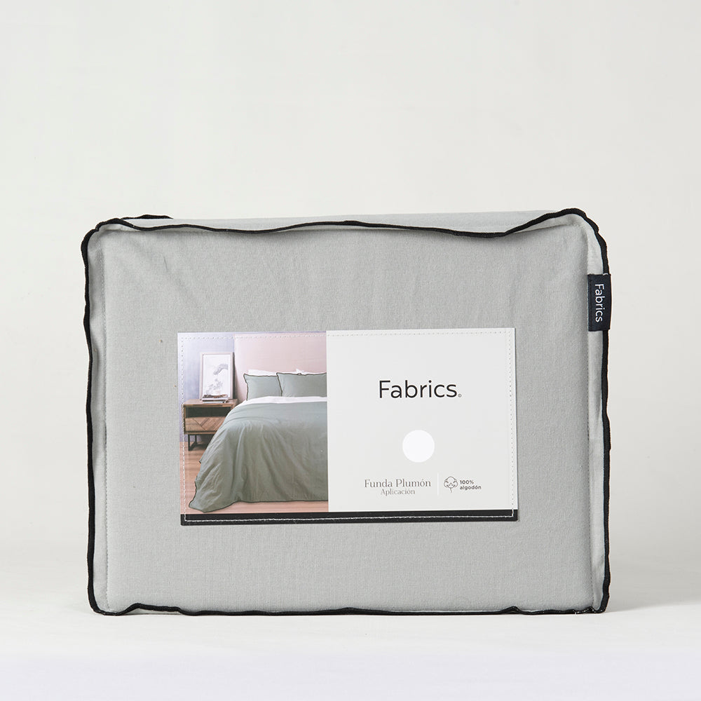 Funda Plumón Frame Super King Verde