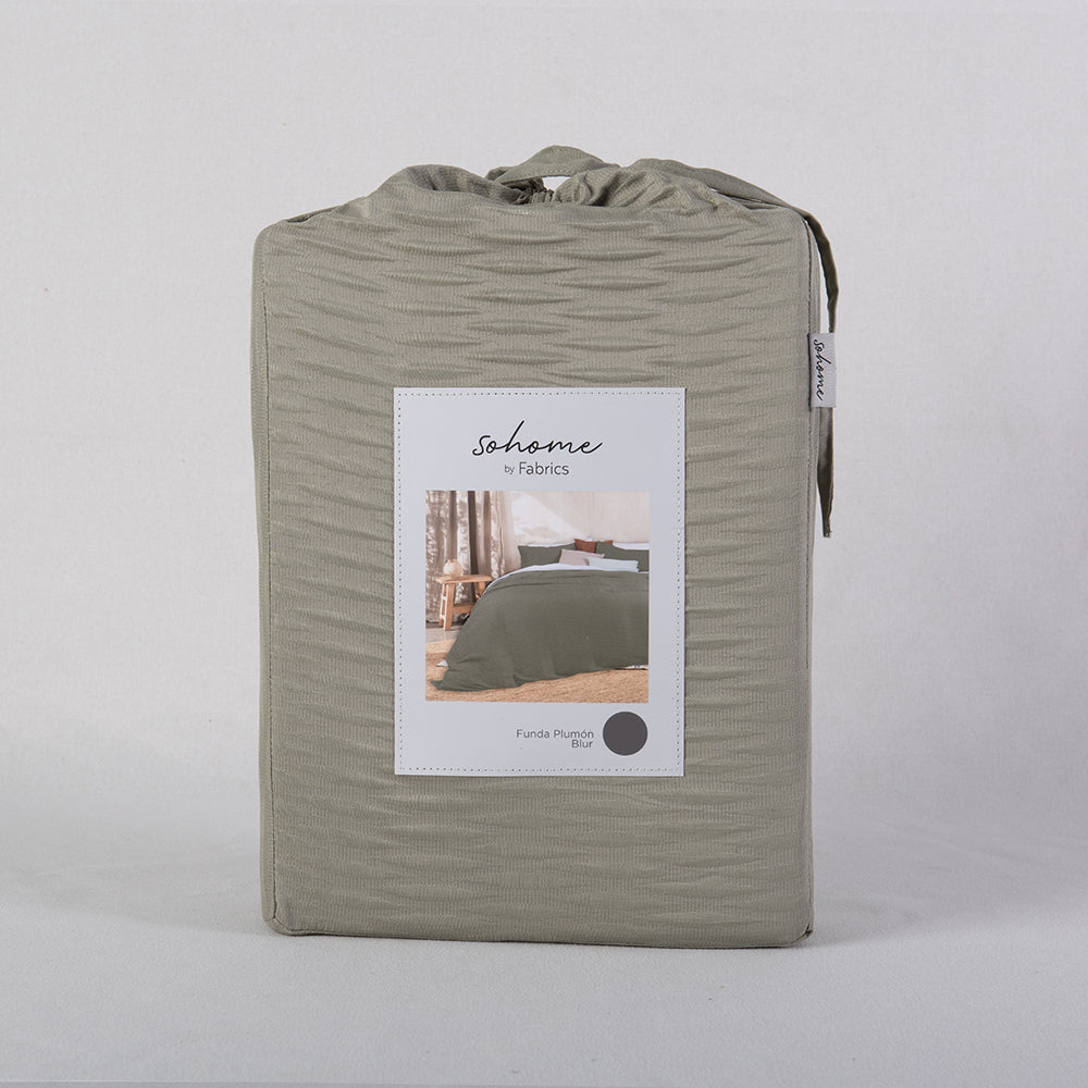 Funda de Plumón Blur 2 Plazas Verde