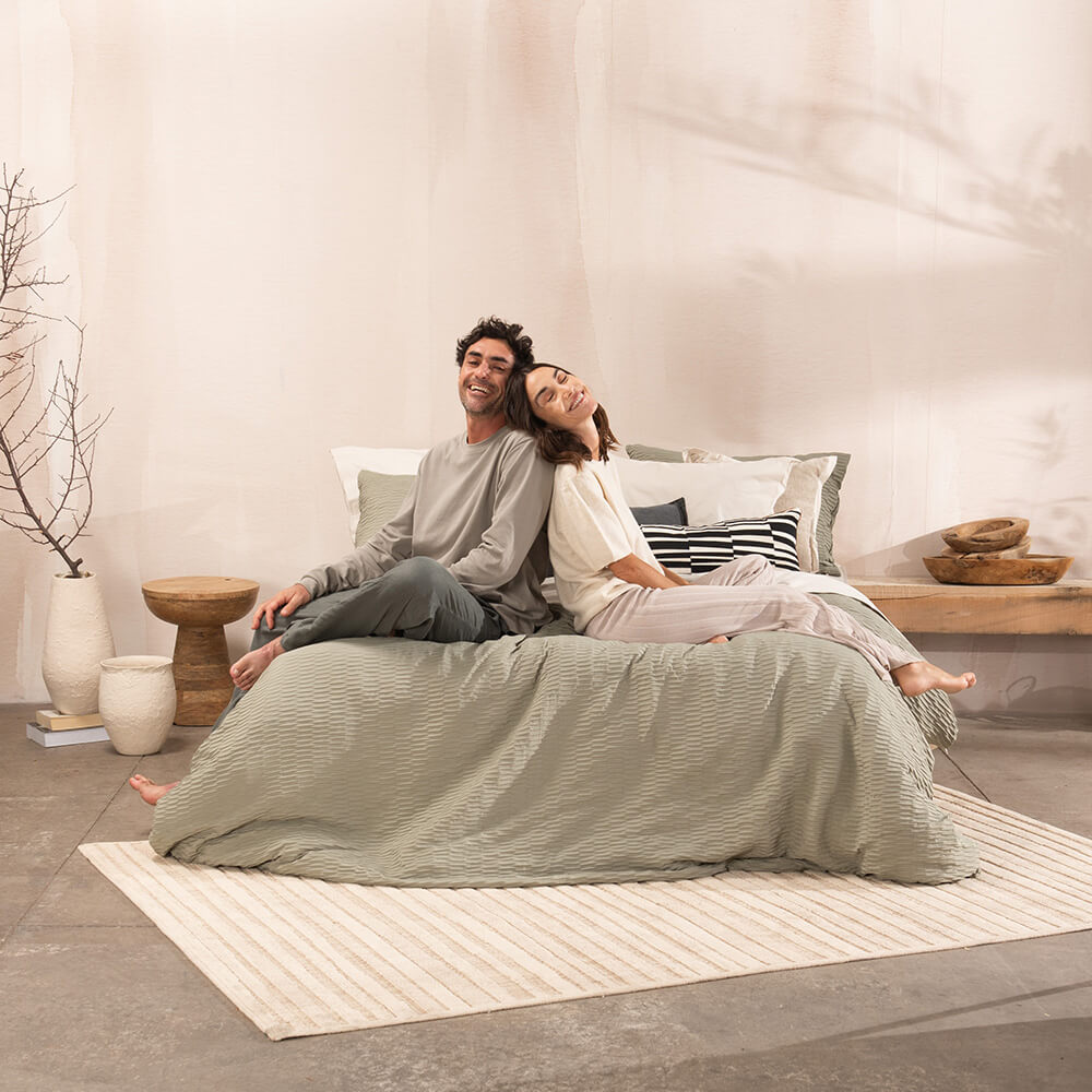 Funda de Plumón Blur 2 Plazas Verde