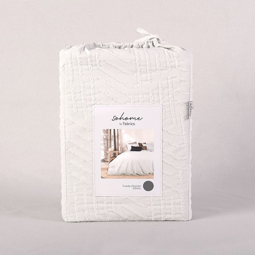 Funda de Plumón Ethnic 2 Plazas Perla