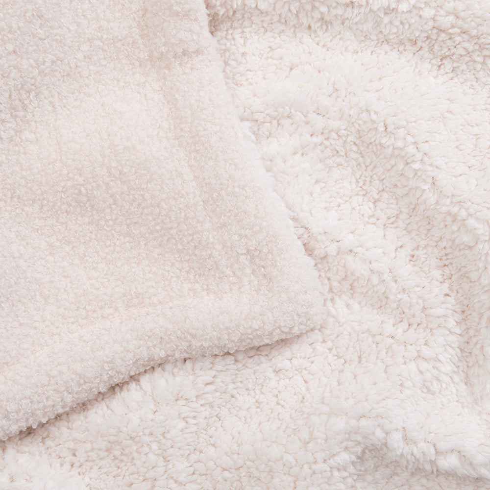 Manta Buclé Sherpa Crudo