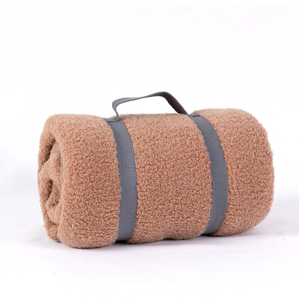 Manta Buclé Sherpa Terracota