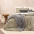 Manta Jacquard Sherpa Loop Gris
