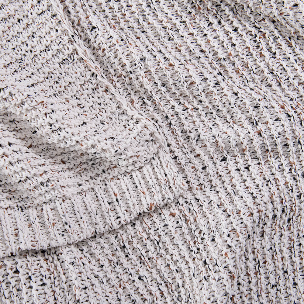 Manta Chenilla Memphis Crudo